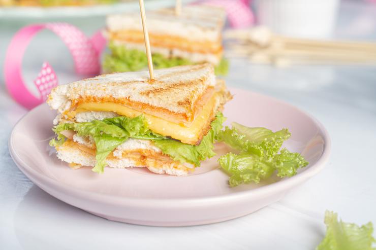 Mini Grilled Cheese Sandwich Party Food