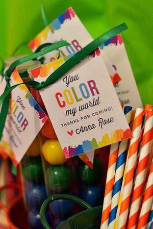 Art And Painting Party Favor Ideas - Kid Bam