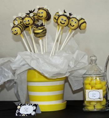 Busy Bee Cake Pops