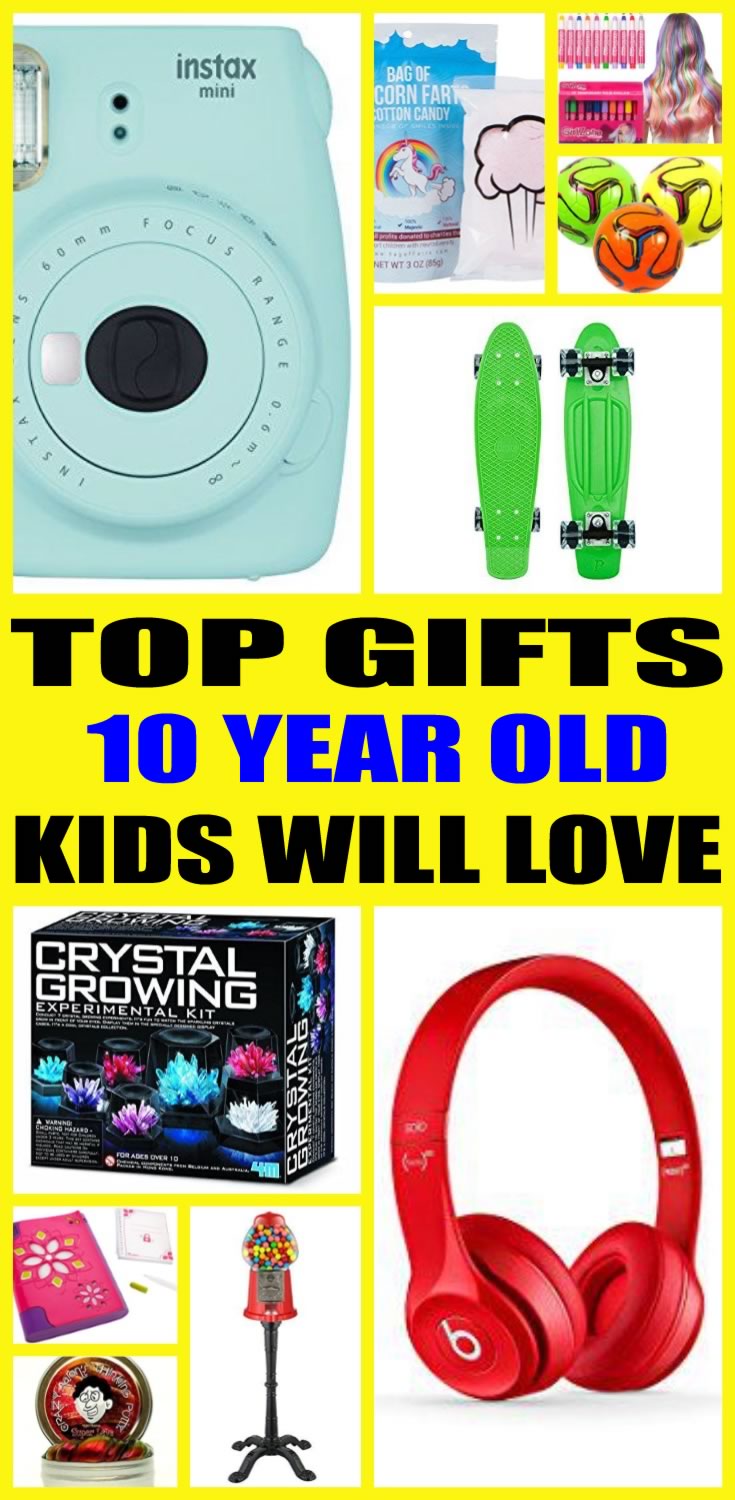 gifts for 10 year