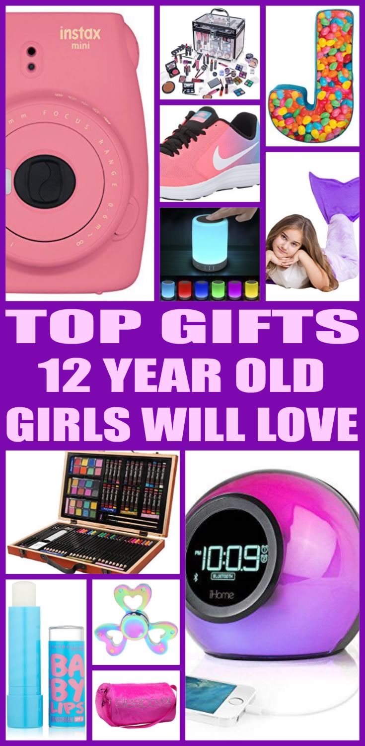 gifts for 12 yr old girls