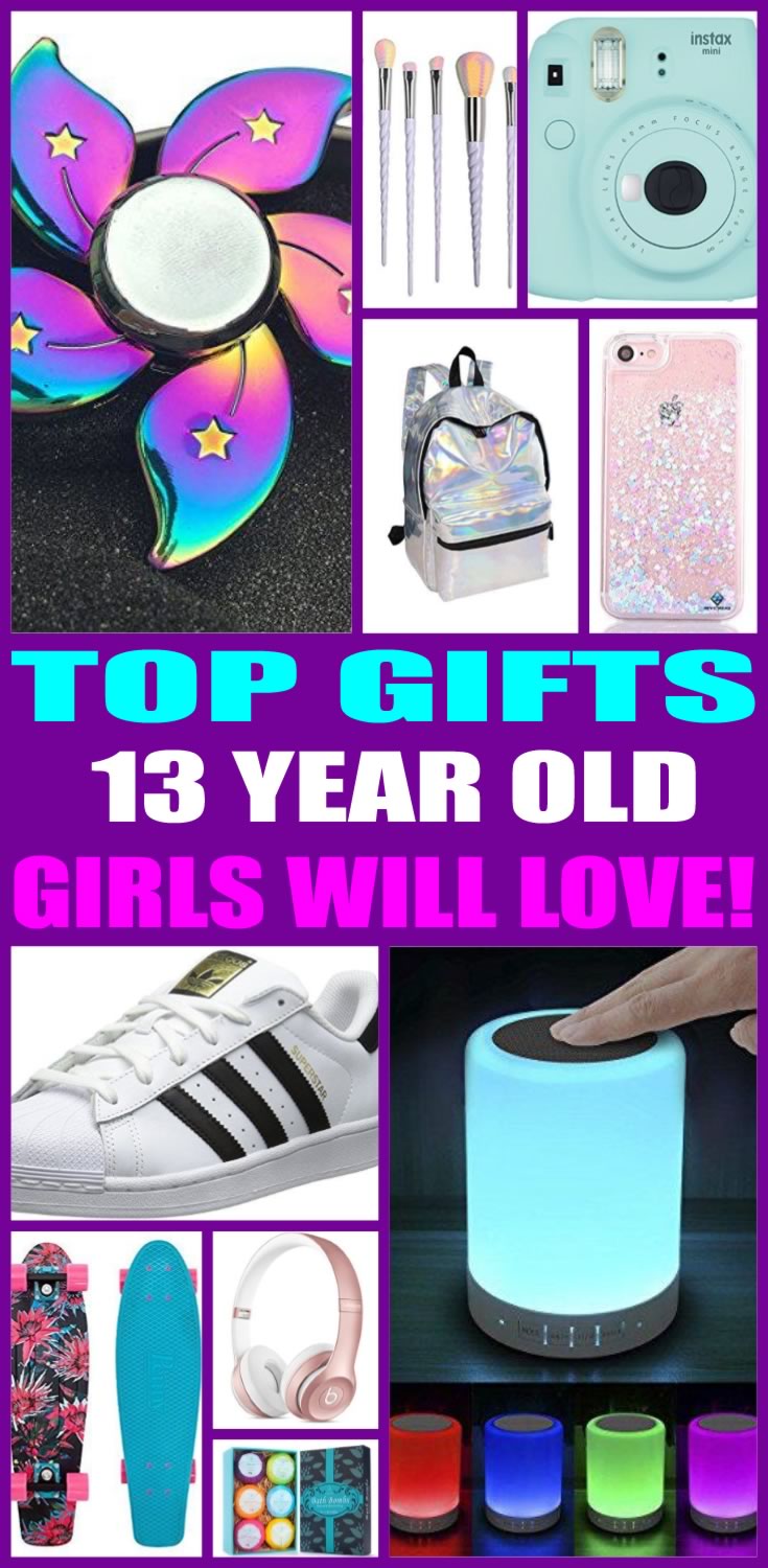 top gifts for 13 yr old girl