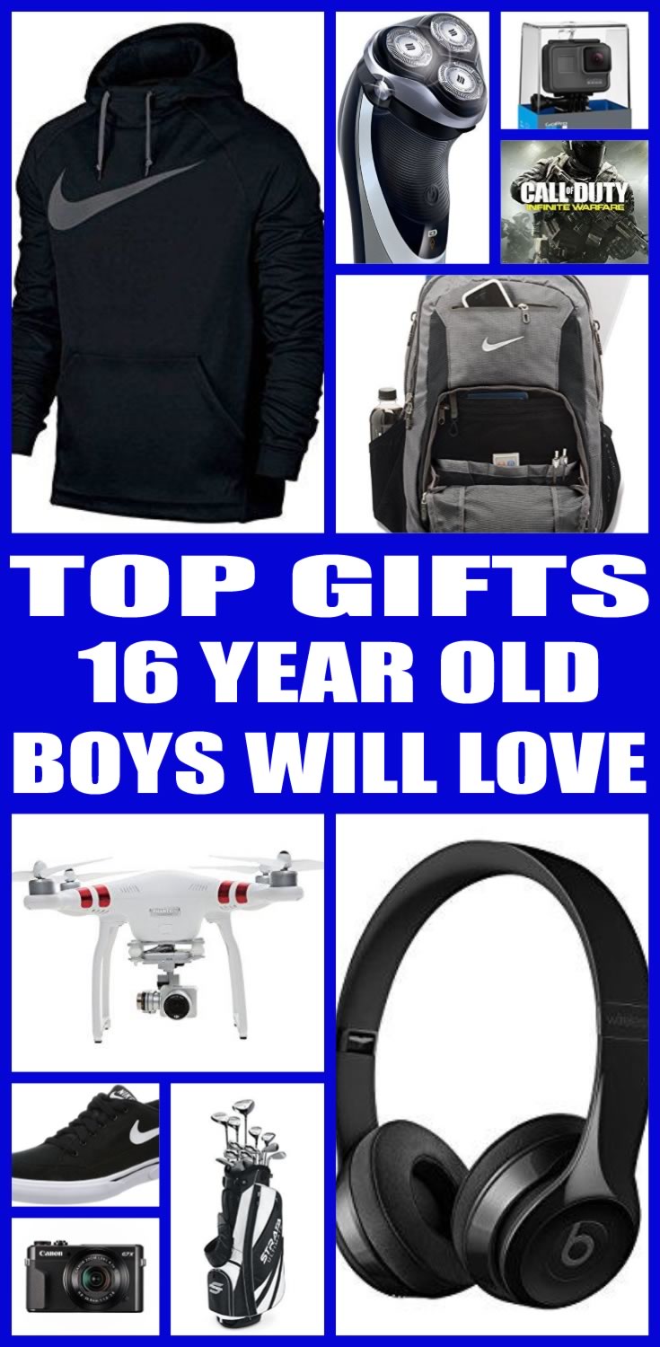 16 yr old boy birthday gift ideas