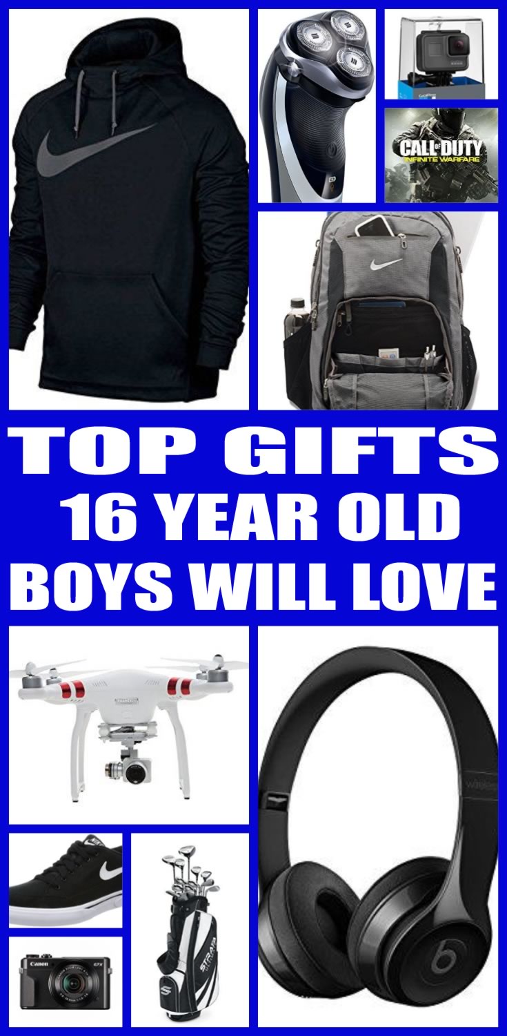 top gifts for 16 year old boys