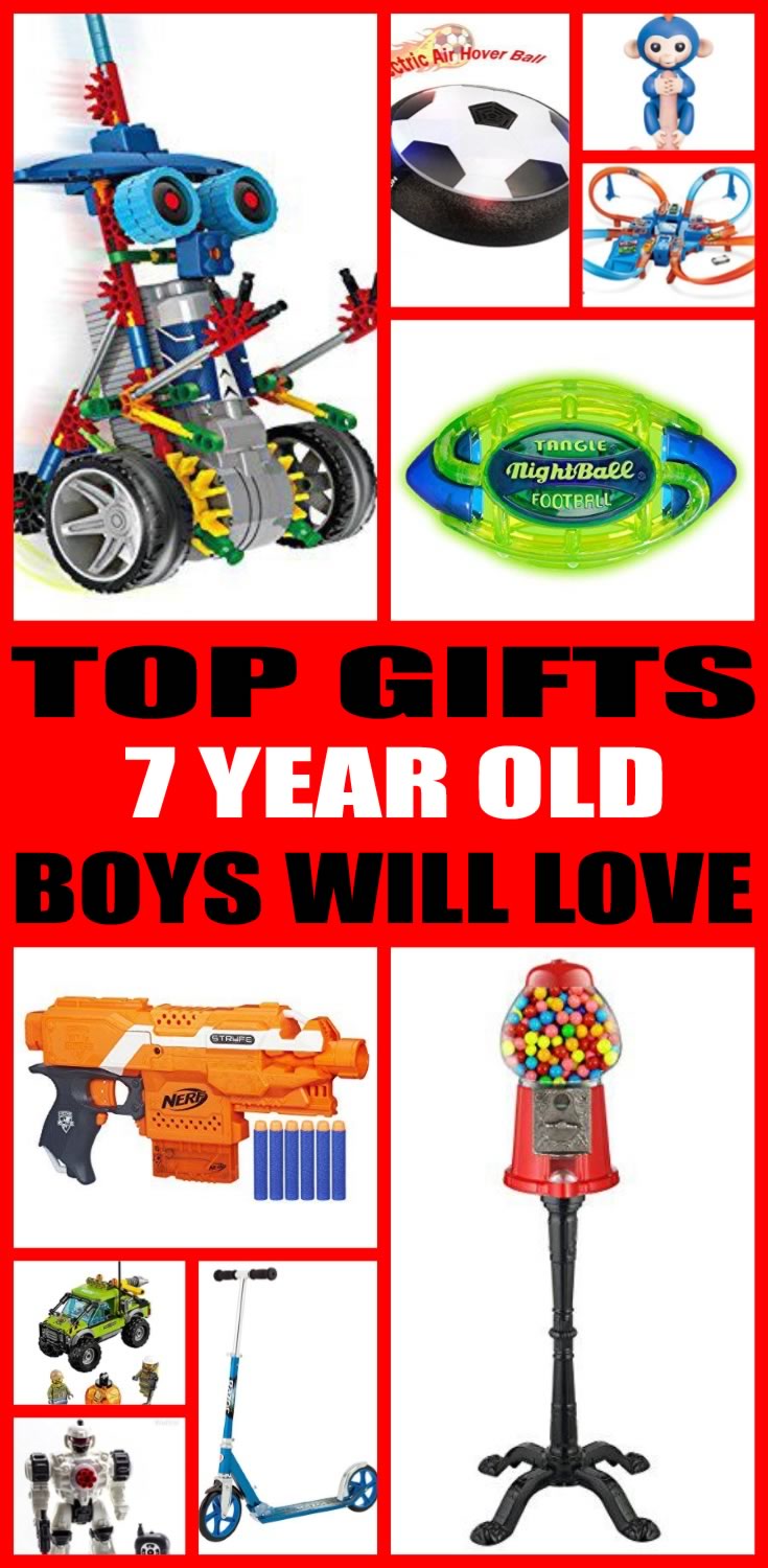 cool presents for 7 year old boy
