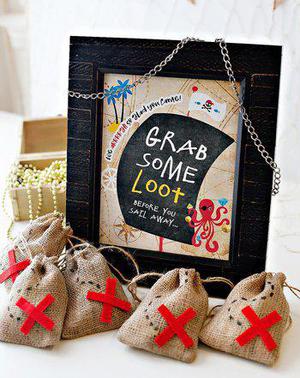 Pirate Party Loot Bags