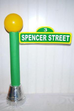 Diy Sesame Street Sign
