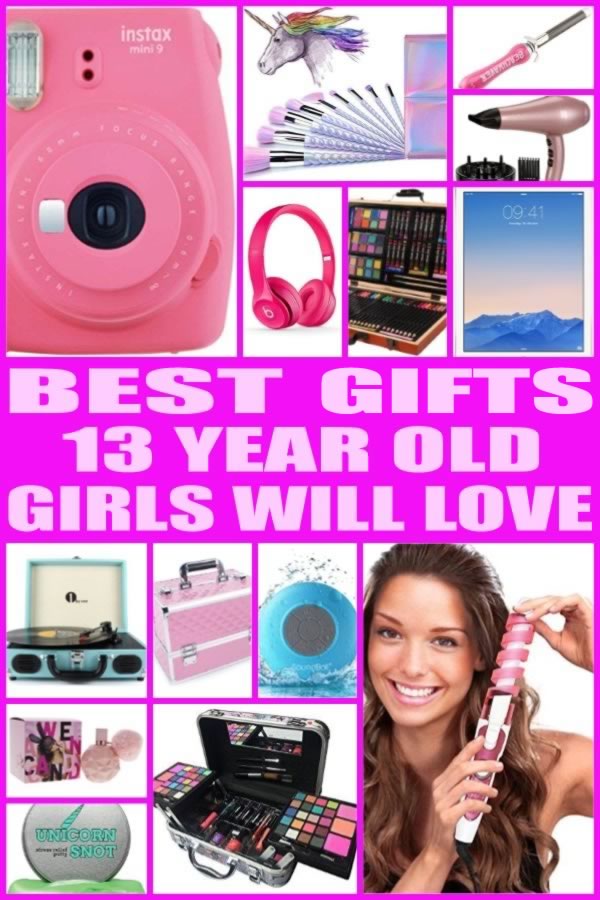 top gifts for 13 yr old girl