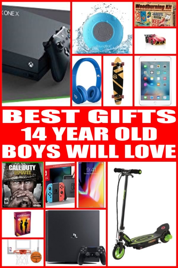 gift ideas for 14 yr old boy