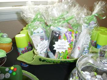 best video game birthday party favors