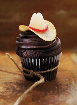 Cupcake in a Cowboy Hat