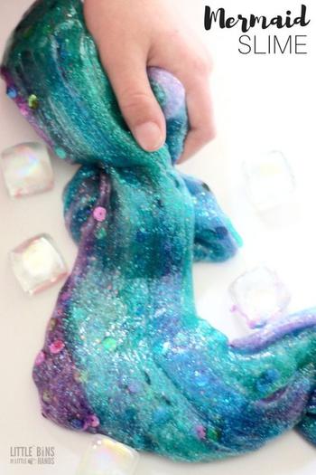 How To Make Mermaid Slime