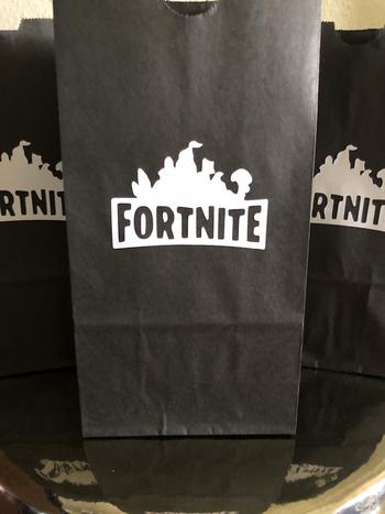 fortnite favor bags - fortnite goodie bags ideas