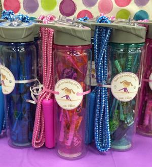 Jump Rope Water Bottle Party Favor