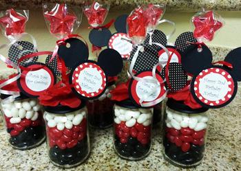 Mickey Mouse Baby Shower Favor