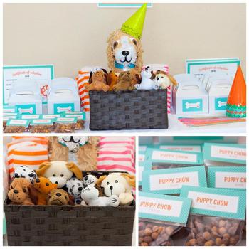 Puppy Party Favor Box
