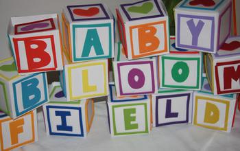 Diy Paper Baby Blocks