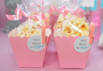 Simple Popcorn Ready To Pop Favor Idea