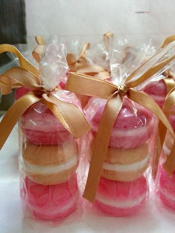 French Macaron Soap Favor