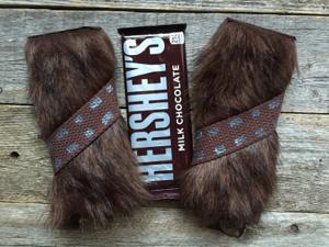 Chewbacca Chocolate Bar Party Favors