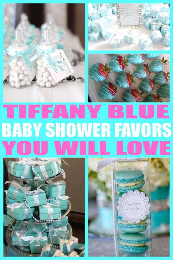 tiffany baby shower theme