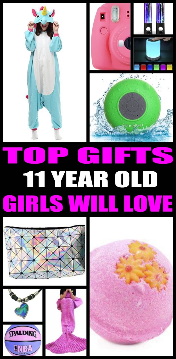birthday present ideas for a 11 yr old girl