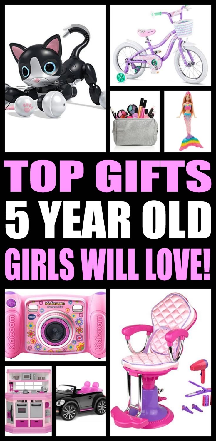 best present for 5 year girl