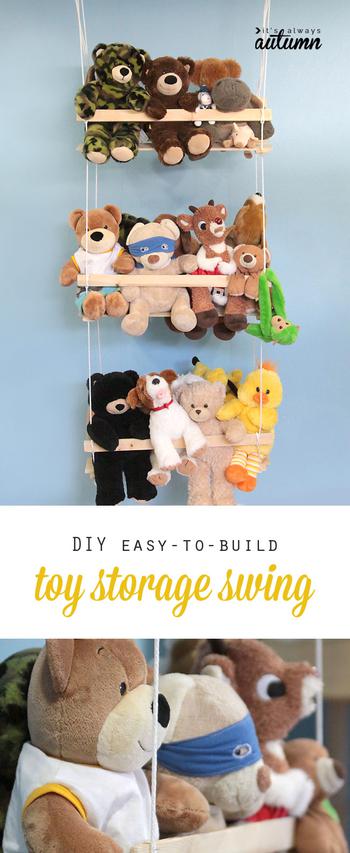 Diy Hanging Toy Storage
