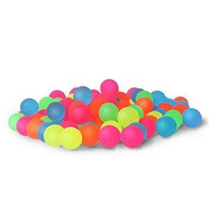 bright and vibrant bouncy balls party favors
