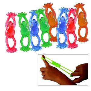 slingshot flying frog party favors