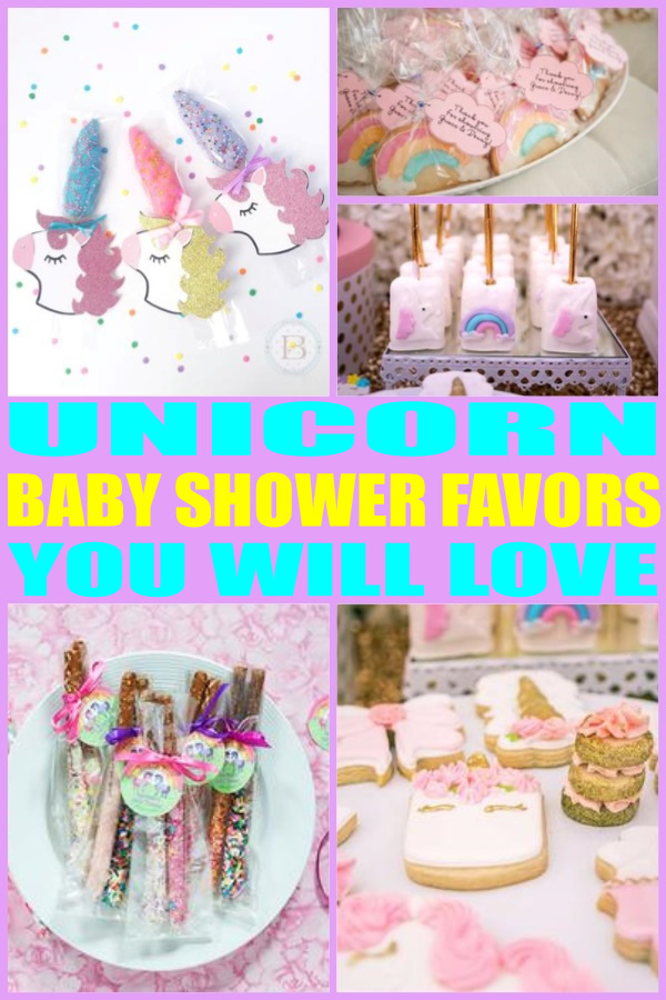 unicorn baby shower treats