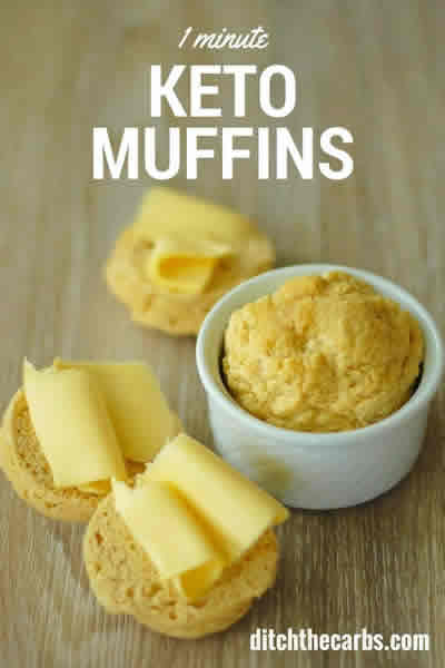 1_minute_keto_muffins_keto breakfast quick and easy