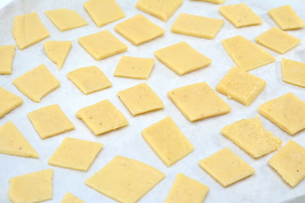 Learn how to make low carb crackers out of cheese. These are what low carb crackers are all about - so crispy and delicious. The best low carb crackers for keto.