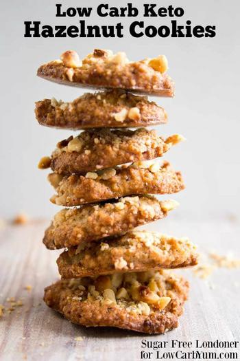 Hazelnut Keto Cookies