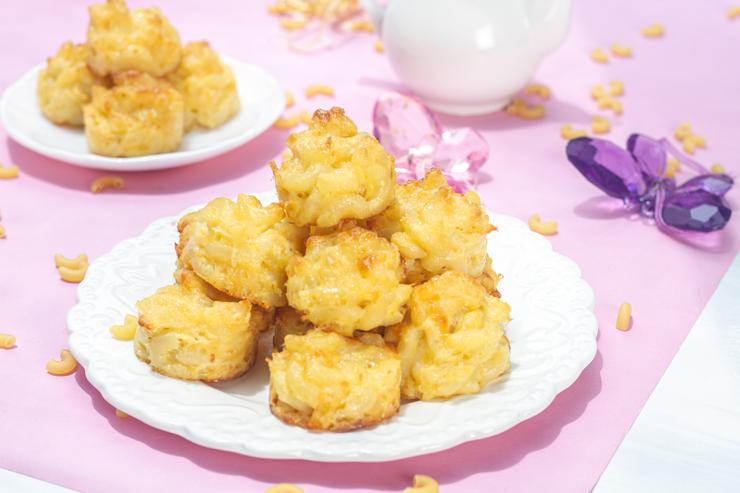 Baked Mac And Cheese Bites