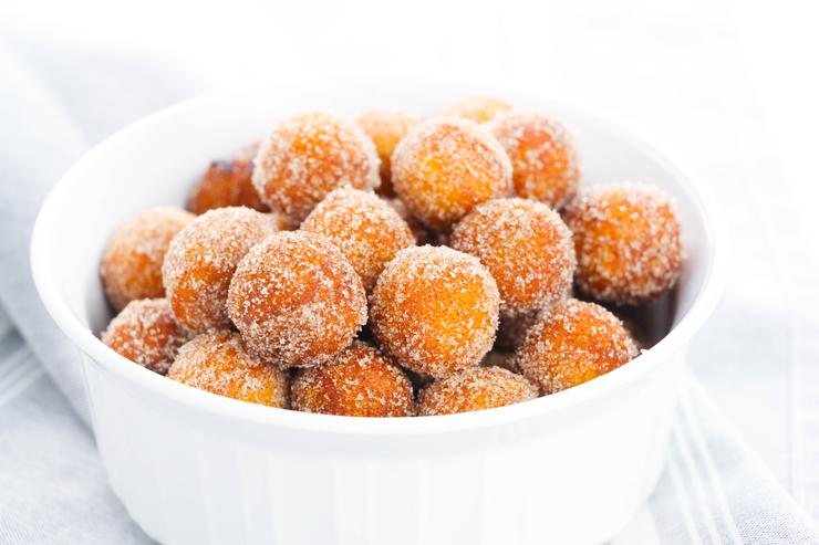 Cinnamon Sugar Donut Holes