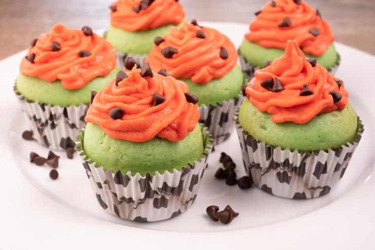 Easy Watermelon Cupcakes